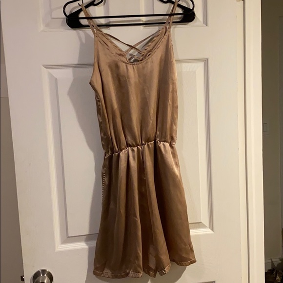 Uncivilized silk romper with pockets - Picture 4 of 4